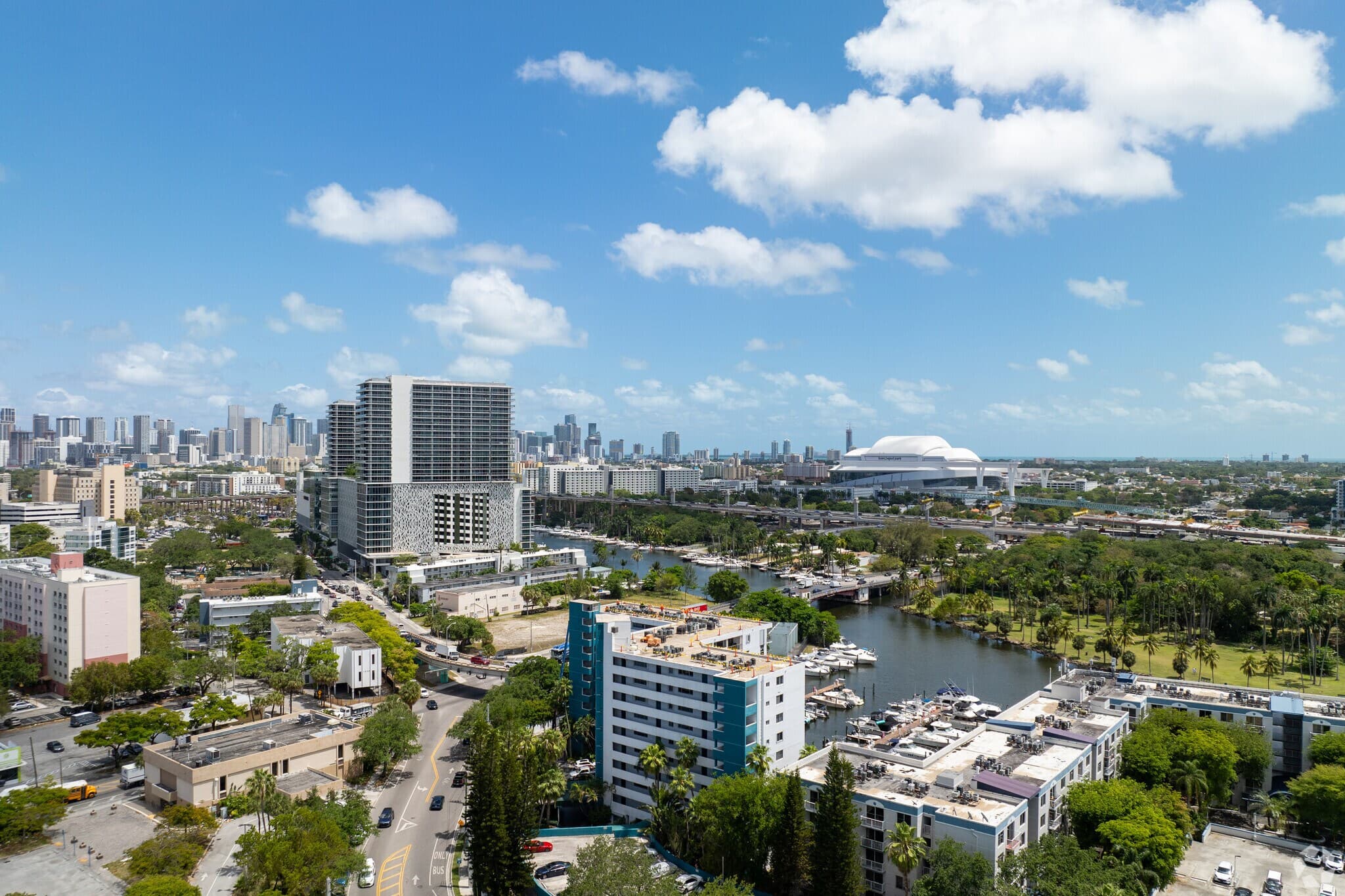 South East View of River Run Condominium