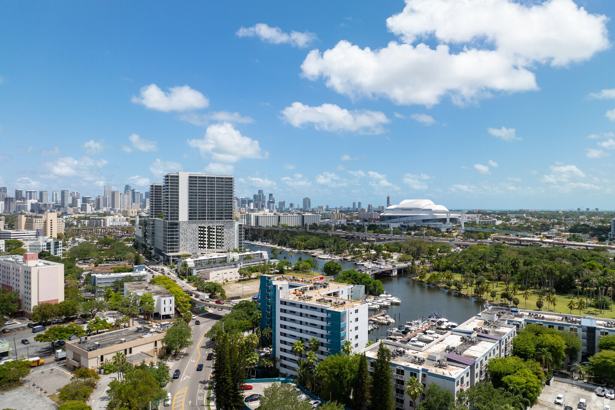 South East View of River Run Condominium